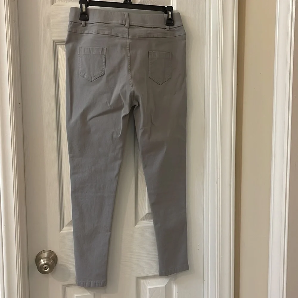 Grey Stretch Leggings - Picture 2 of 3